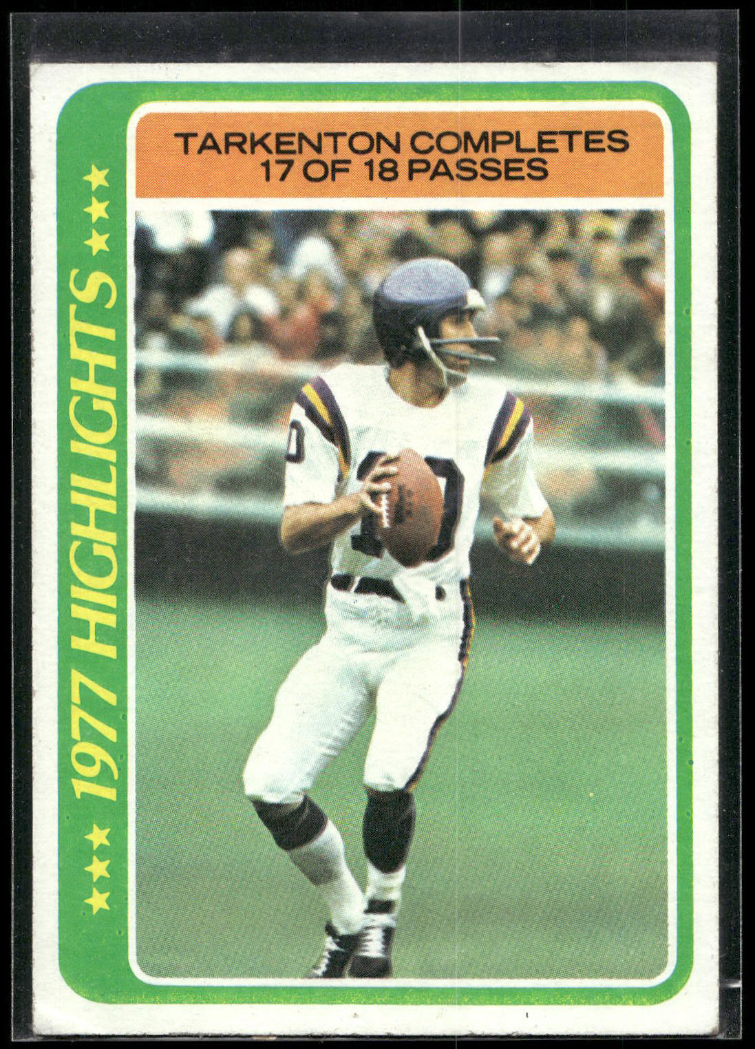 1978 Topps #5 Fran Tarkenton