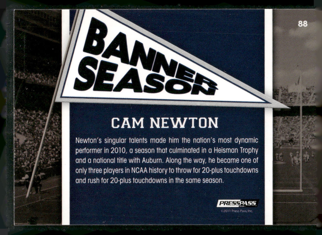 2011 Press Pass #88 Cam Newton