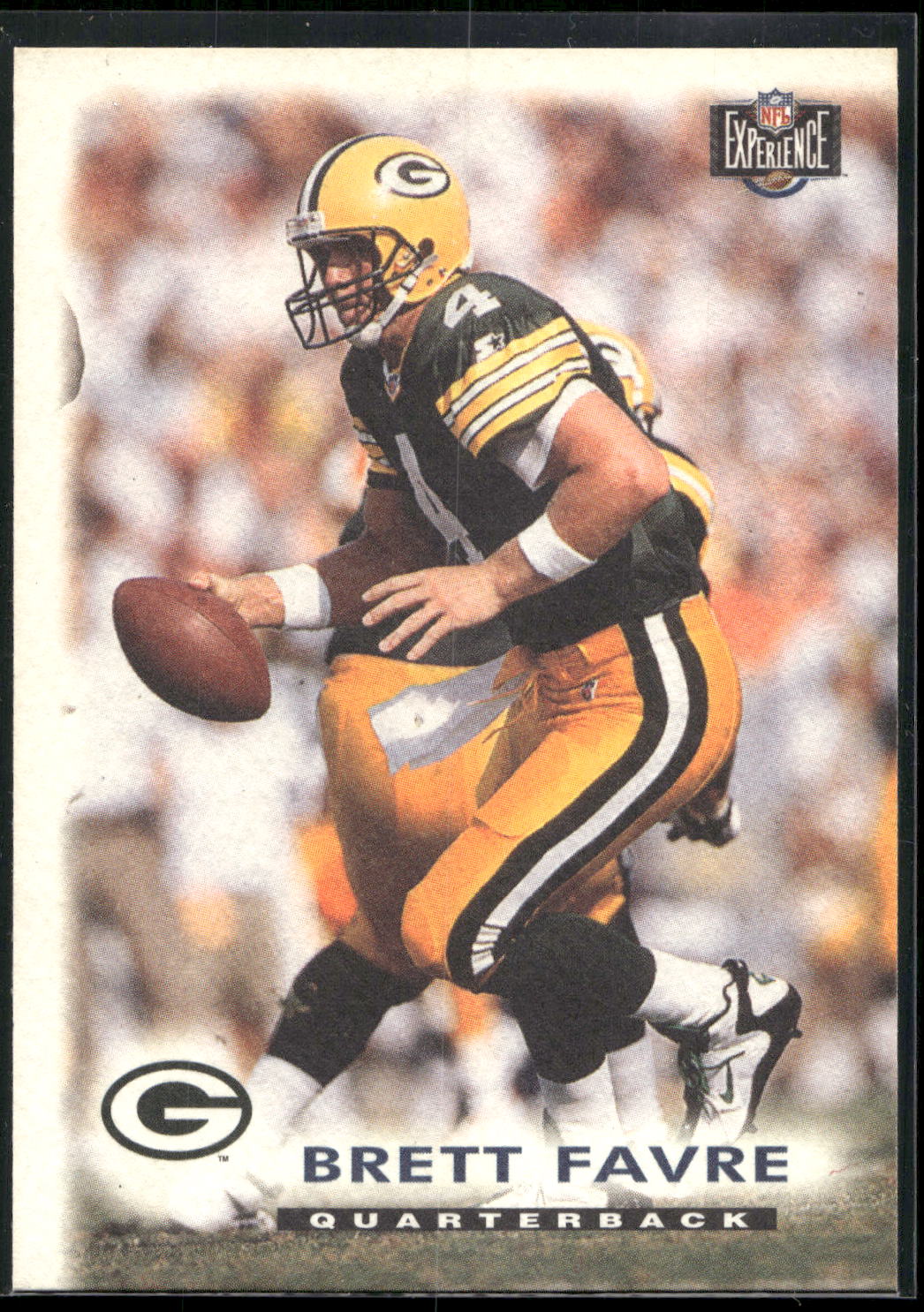 1997 Score Board NFL Experience #34 Brett Favre
