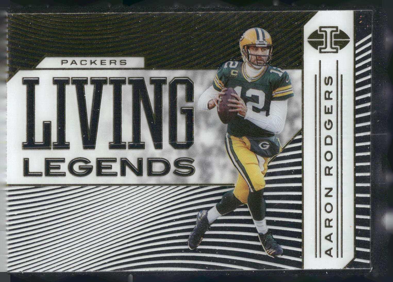 2020 Panini Illusions #LL2 Aaron Rodgers Living Legends