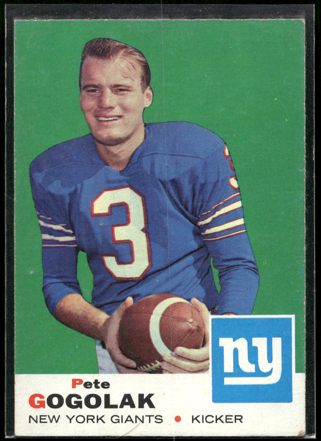 1969 Topps #62 Pete Gogolak