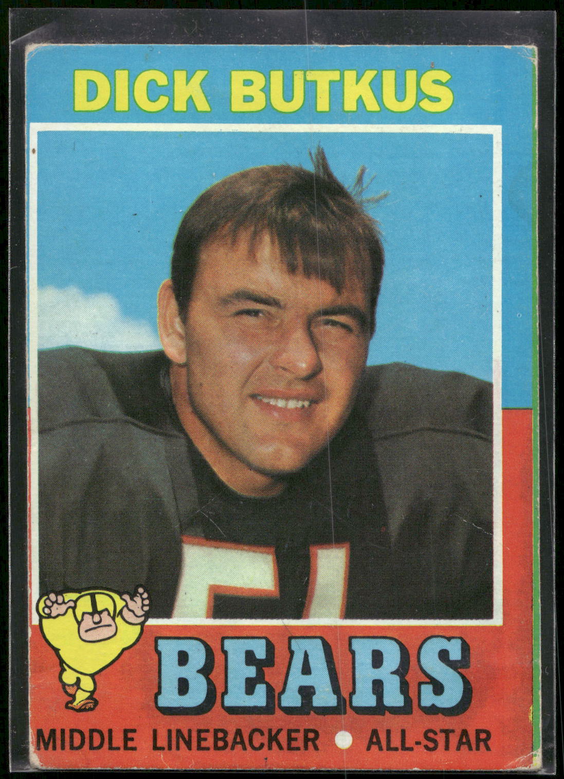 1971 Topps #25 Dick Butkus