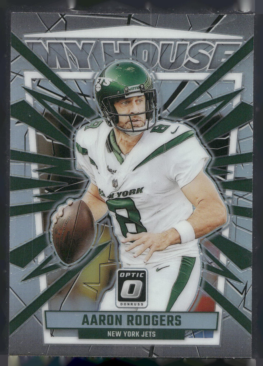 2023 Donruss Optic #2 Aaron Rodgers My House