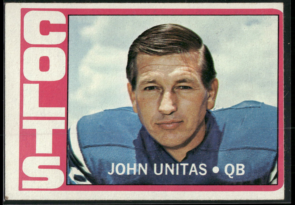 1972 Topps #165 John Unitas