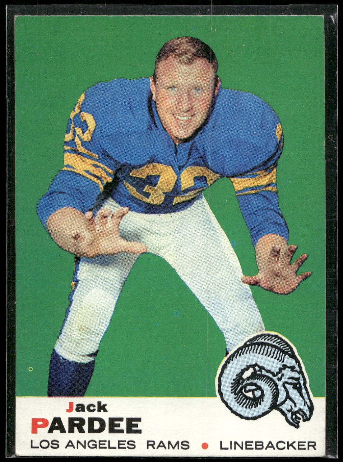 1969 Topps #12 Jack Pardee