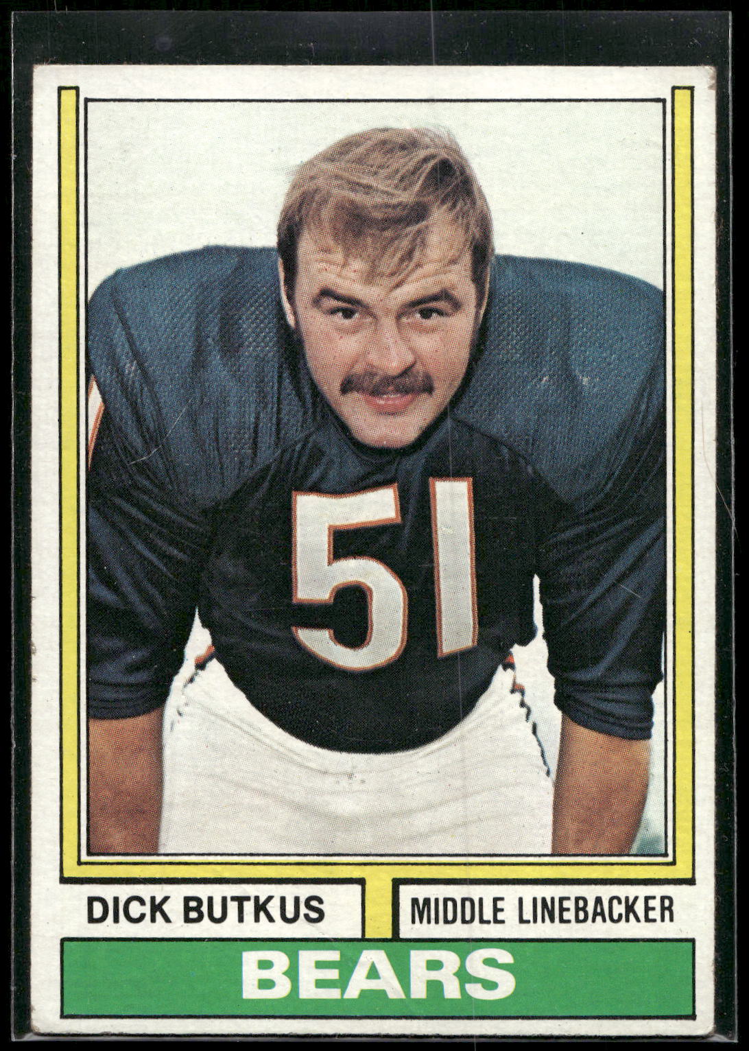 1974 Topps #230 Dick Butkus