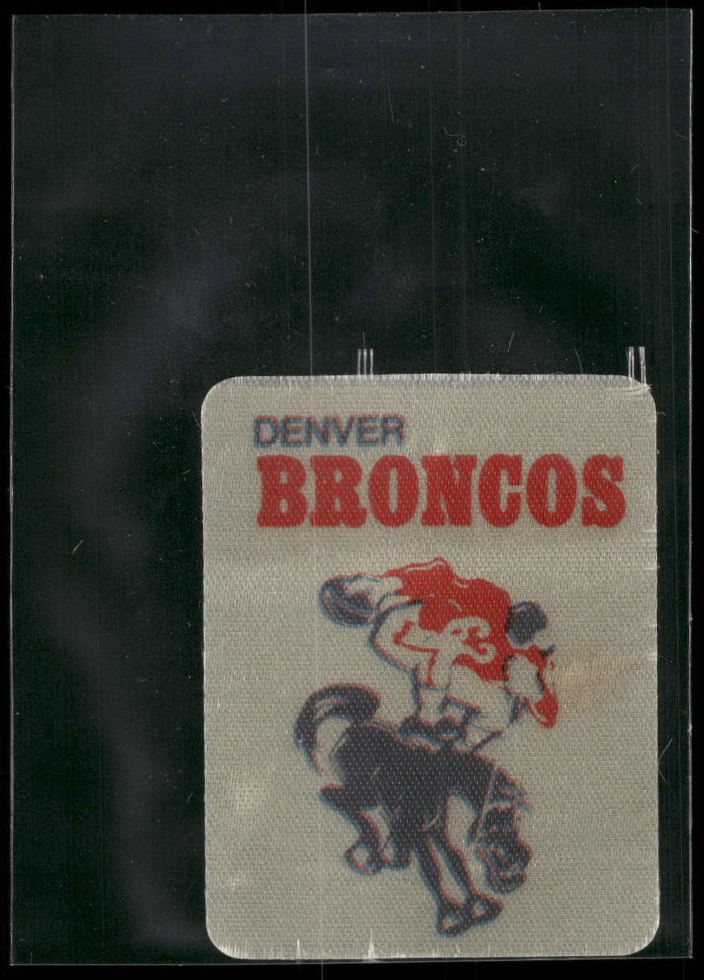 1970's Iron On #NNO Broncos