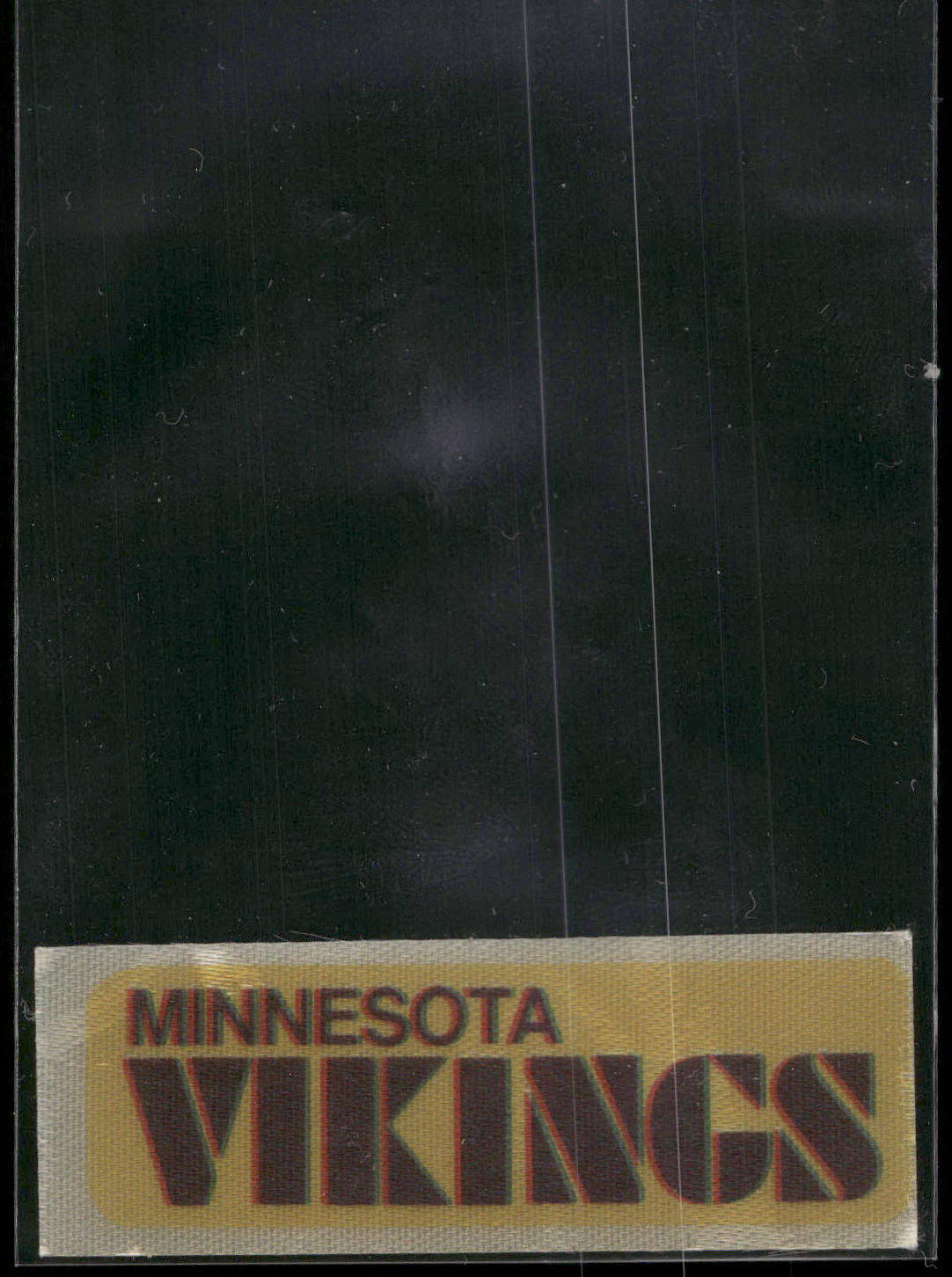 1970's Iron On #NNO Minnesota Vikings
