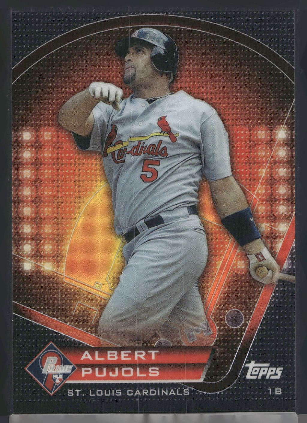 2011 Topps #PNR2 Albert Pujols Prime 9 Player of the Week Refractors
