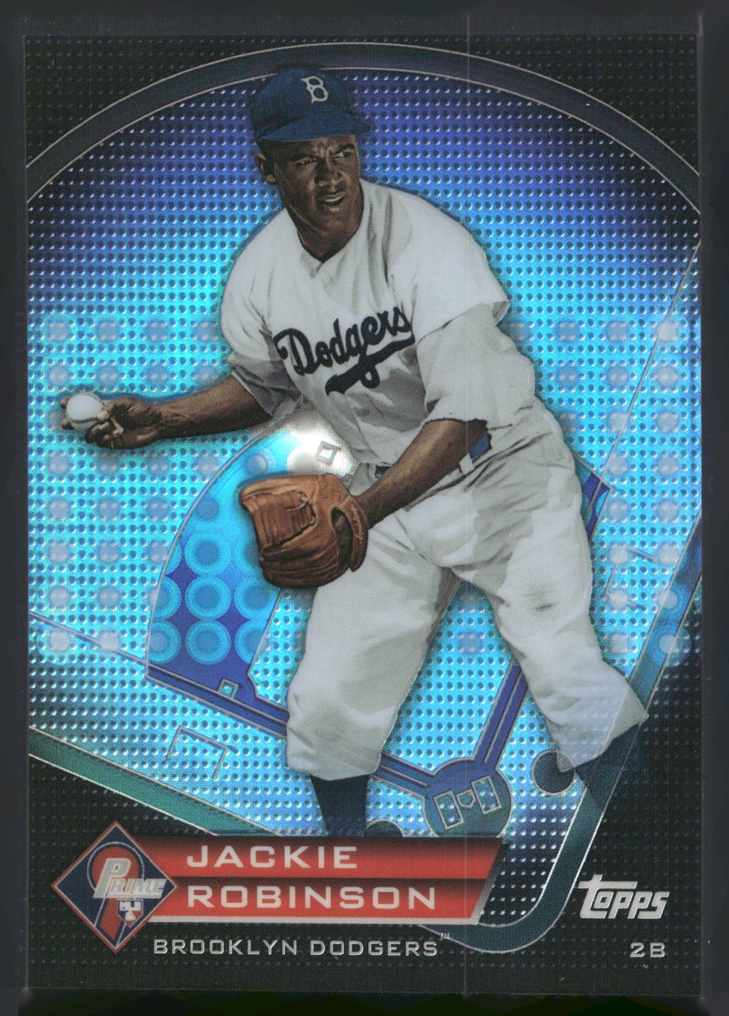 2011 Topps #PNR3 Jackie Robinson Prime 9 Player of the Week Refractors
