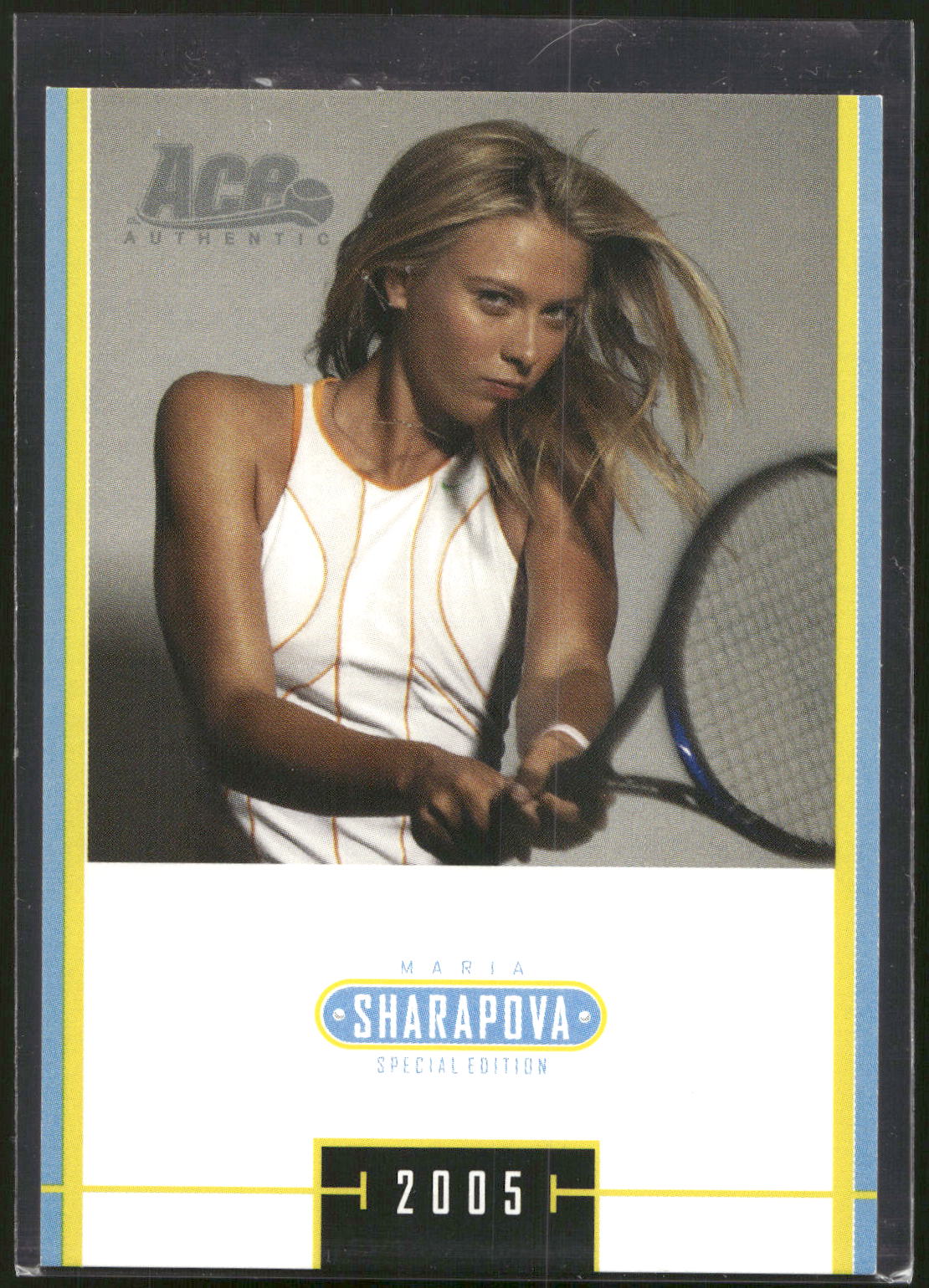 2005 Ace Authentic Sharapova SE #MS-44 Maria Sharapova