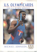 1992 Impel Olympicards: 1992 U.S. Olympic Hopefuls #87 Michael Johnson