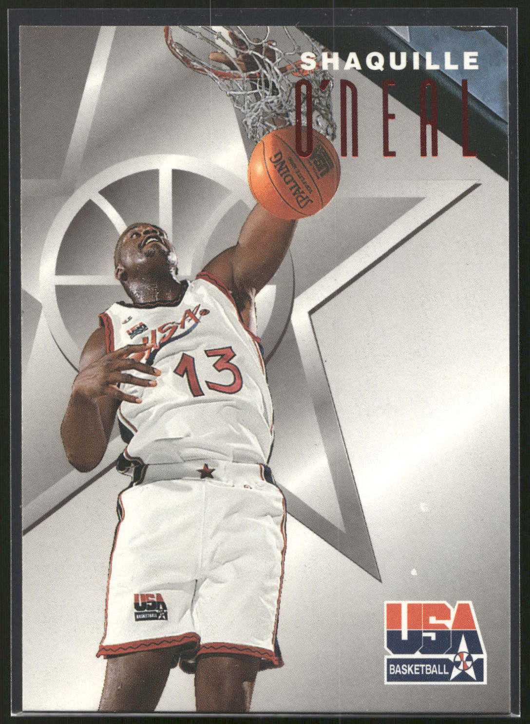 1996 SkyBox Texaco USA #7 Shaquille O'Neal