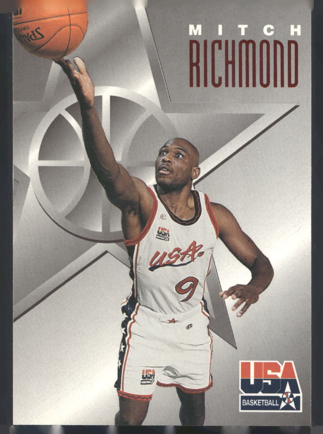 1996 SkyBox Texaco USA #9 Mitch Richmond