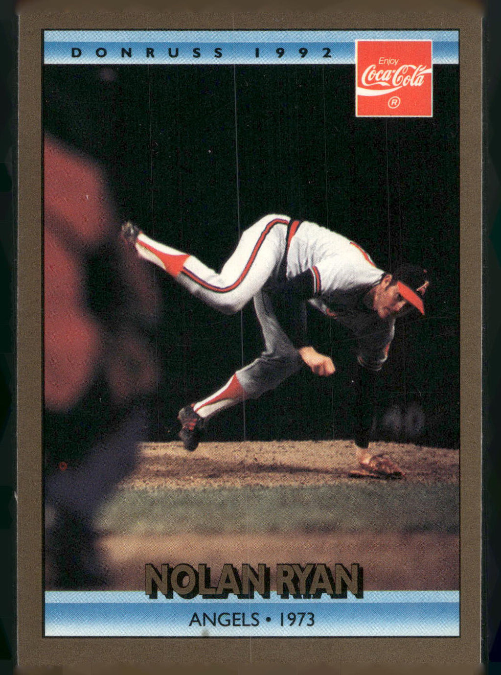 1992 Donruss Coca-Cola Nolan Ryan #7 Nolan Ryan