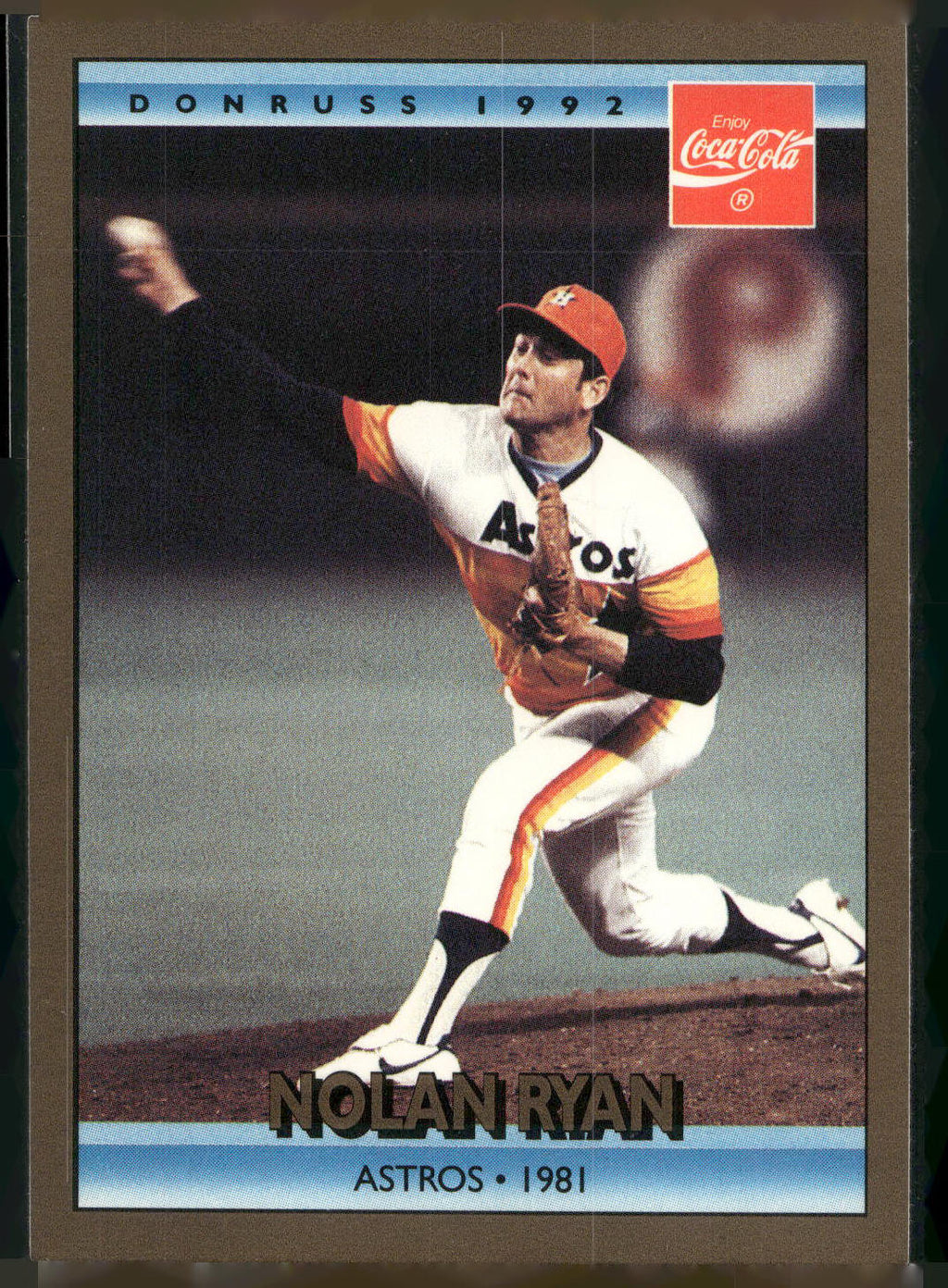1992 Donruss Coca-Cola Nolan Ryan #15 Nolan Ryan