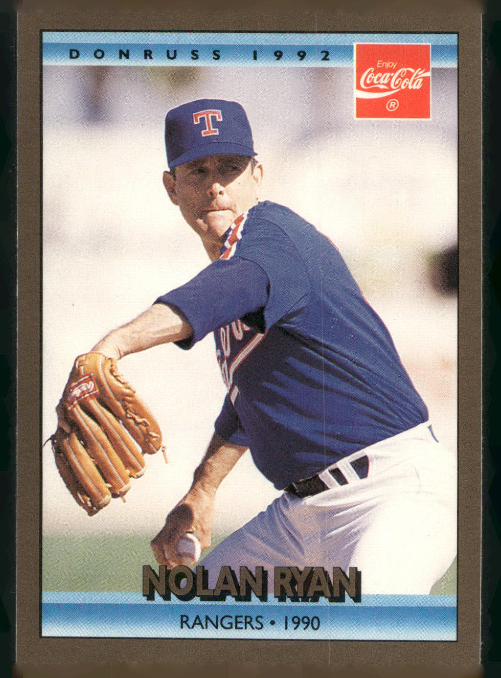 1992 Donruss Coca-Cola Nolan Ryan #24 Nolan Ryan