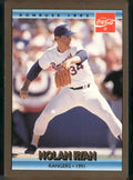 1992 Donruss Coca-Cola Nolan Ryan #25 Nolan Ryan