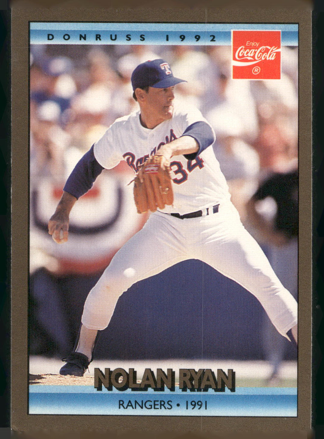 1992 Donruss Coca-Cola Nolan Ryan #25 Nolan Ryan