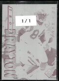 1995 Collector's Edge Blank Back Proof #108 Troy Drayton