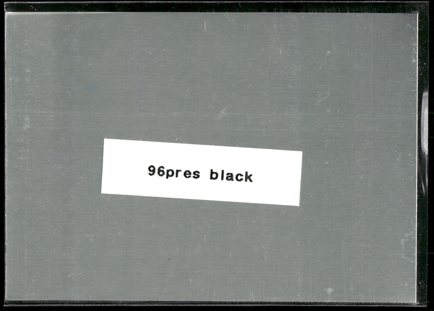 1995 Collector's Edge Blank Back Proof #37 Jeff Blake