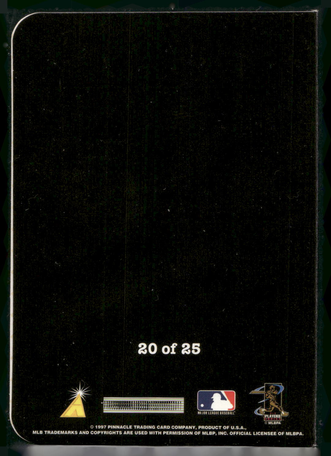 1997 Pinnacle #20 Rey Ordonez Passport to the Majors