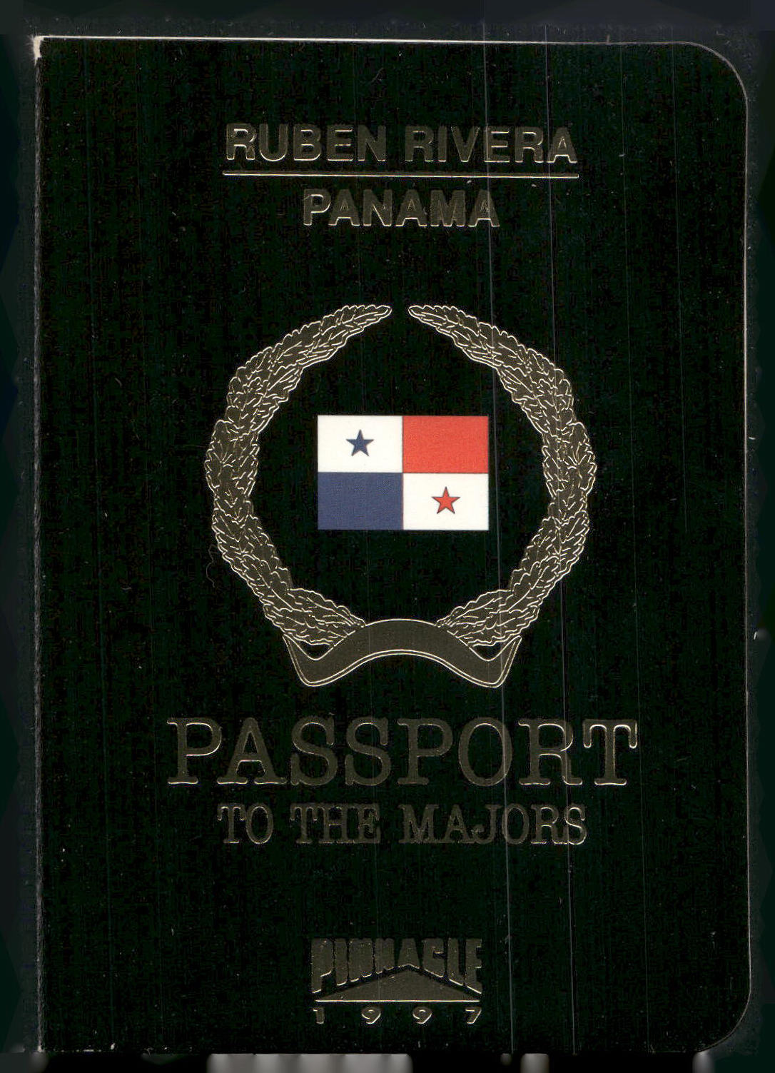 1997 Pinnacle #25 Ruben Rivera Passport to the Majors