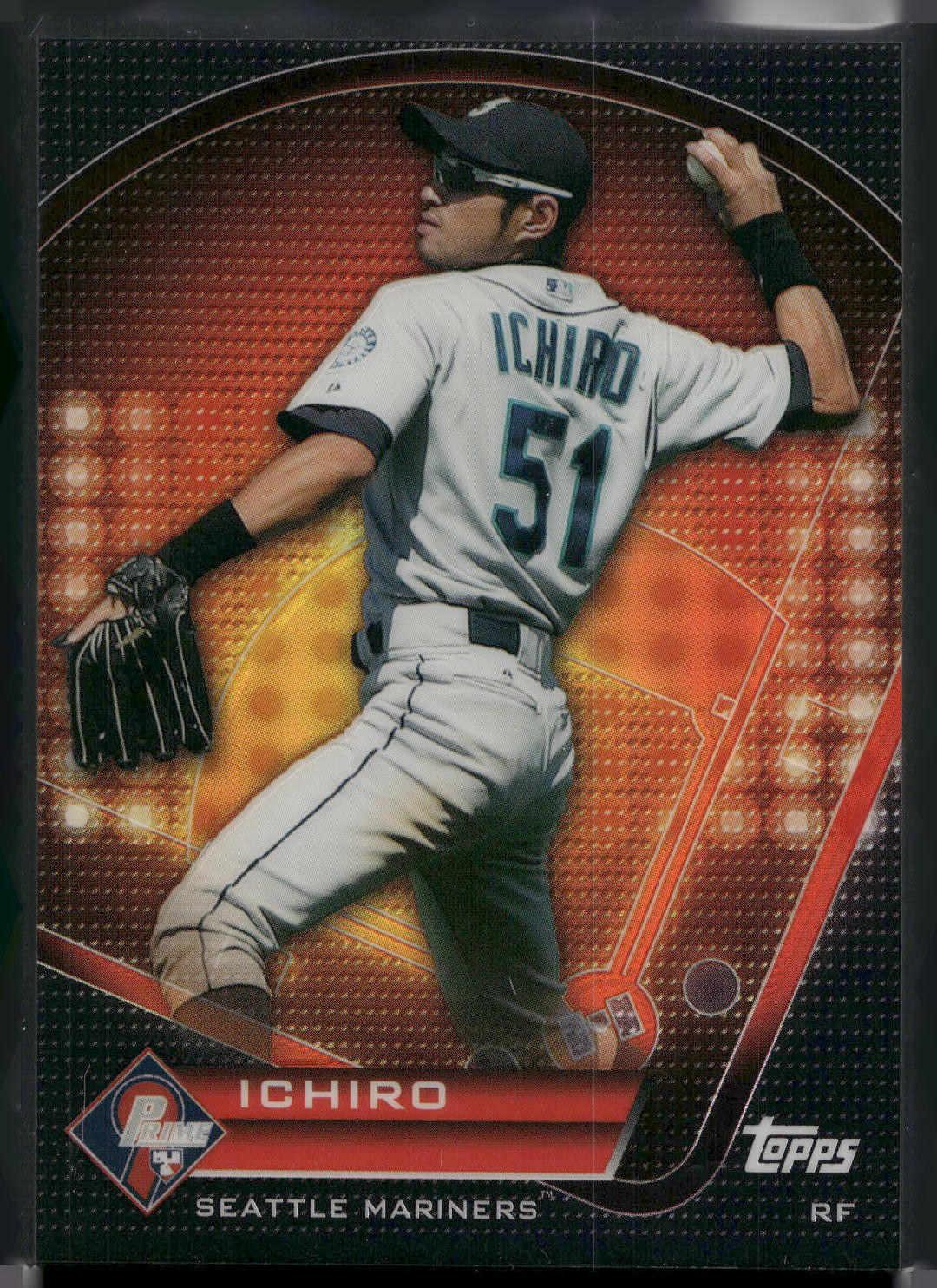 2011 Topps #PNR8 Ichiro Suzuki Prime 9 Player of the Week Refractors