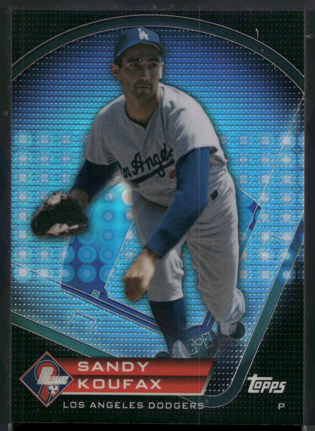 2011 Topps #PNR9 Sandy Koufax Prime 9 Player of the Week Refractors