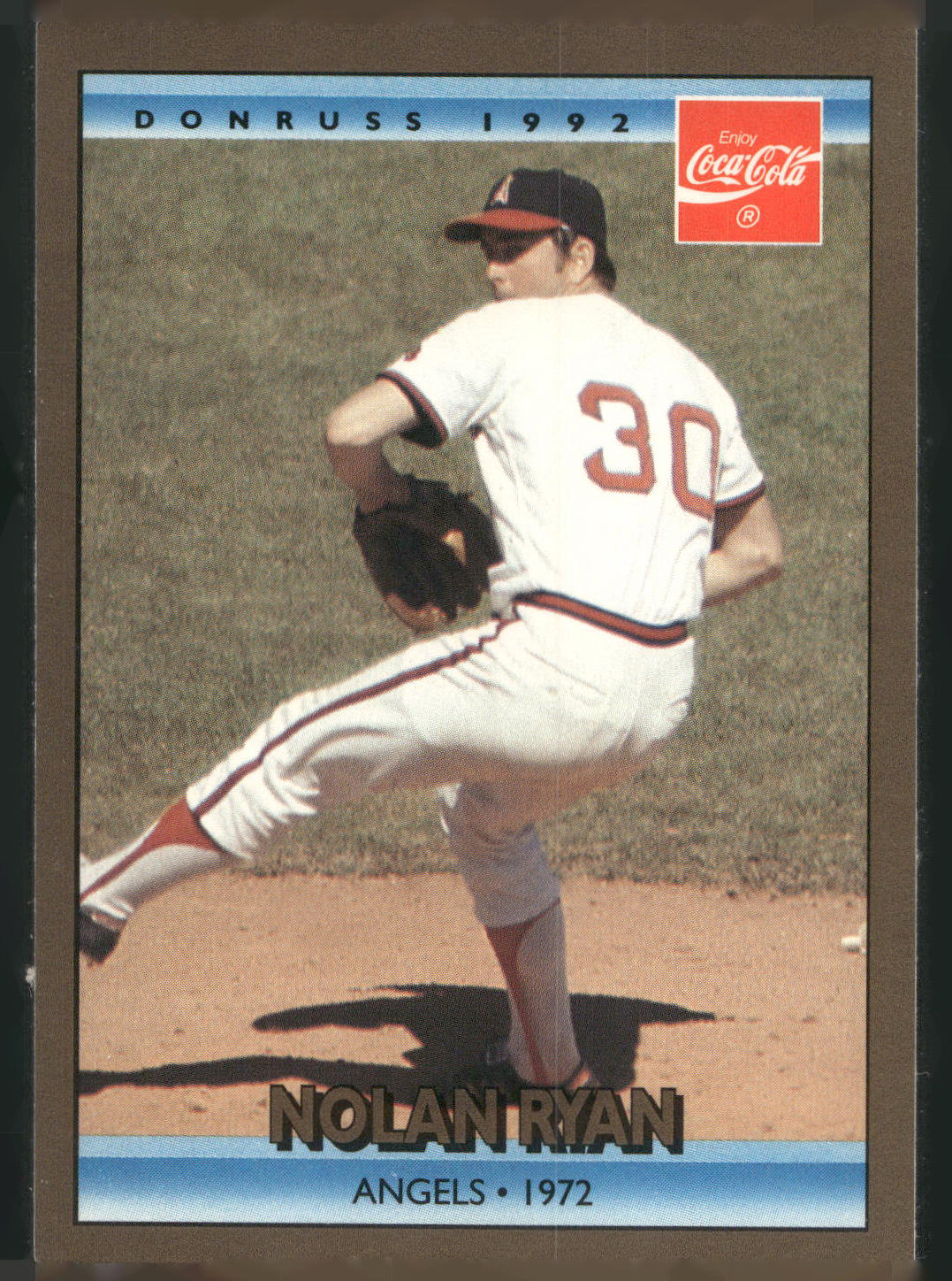 1992 Donruss Coca-Cola Nolan Ryan #6 Nolan Ryan
