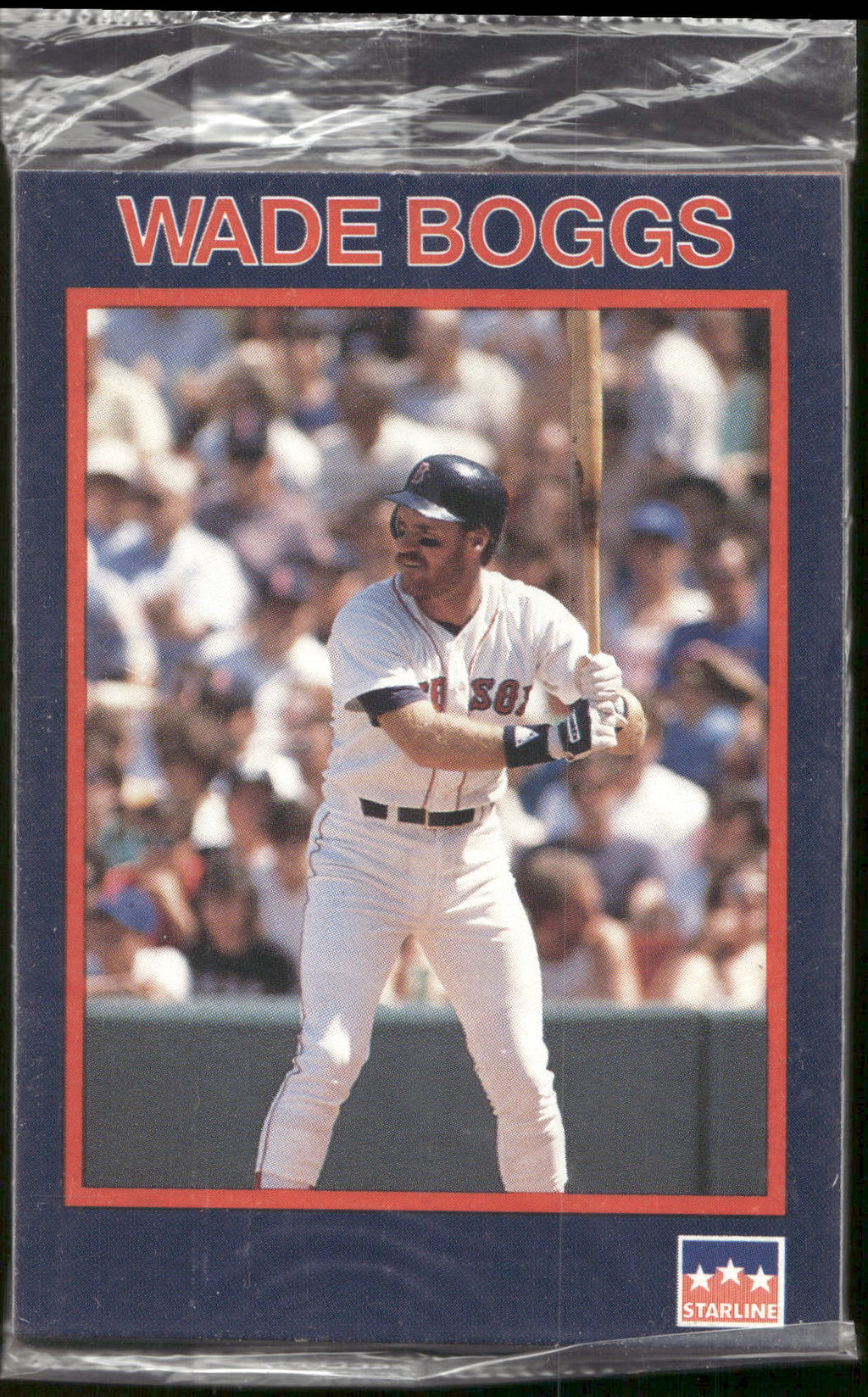 1990 Starline Long John Silver Sealed Set # 2 card #6 Wade Boggs on Front