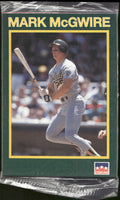 1990 Starline Long John Silver Sealed Set #3 card #11 Mark McGwire on Front