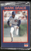 1990 Starline Long John Silver Sealed Set #4 card #16 Mark Grace on Front