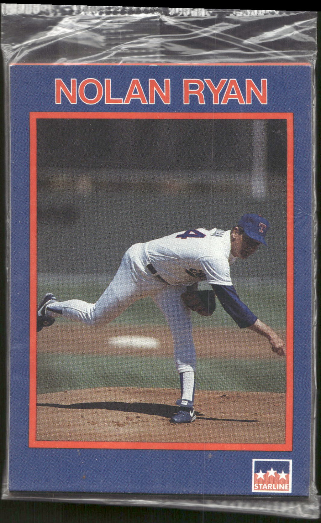 1990 Starline Long John Silver Sealed Set #6 card #26 Nolan Ryan on Front
