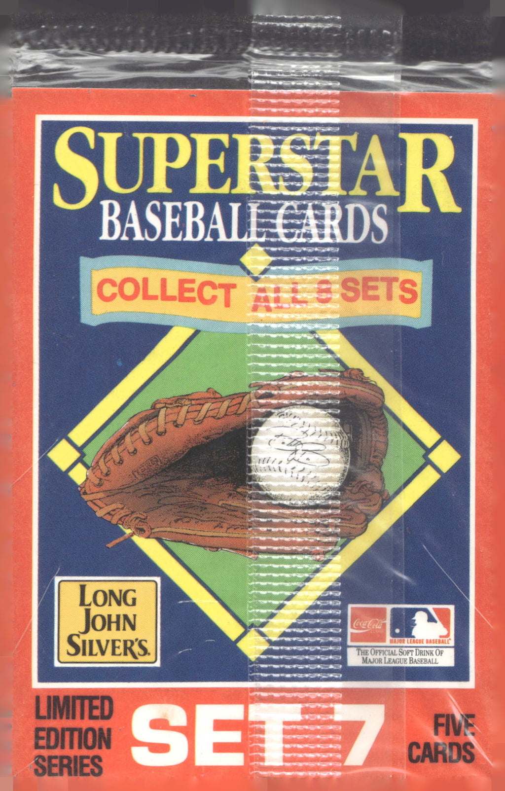 1990 Starline Long John Silver Sealed Set #7 card #31 Bobby Bonilla on Front