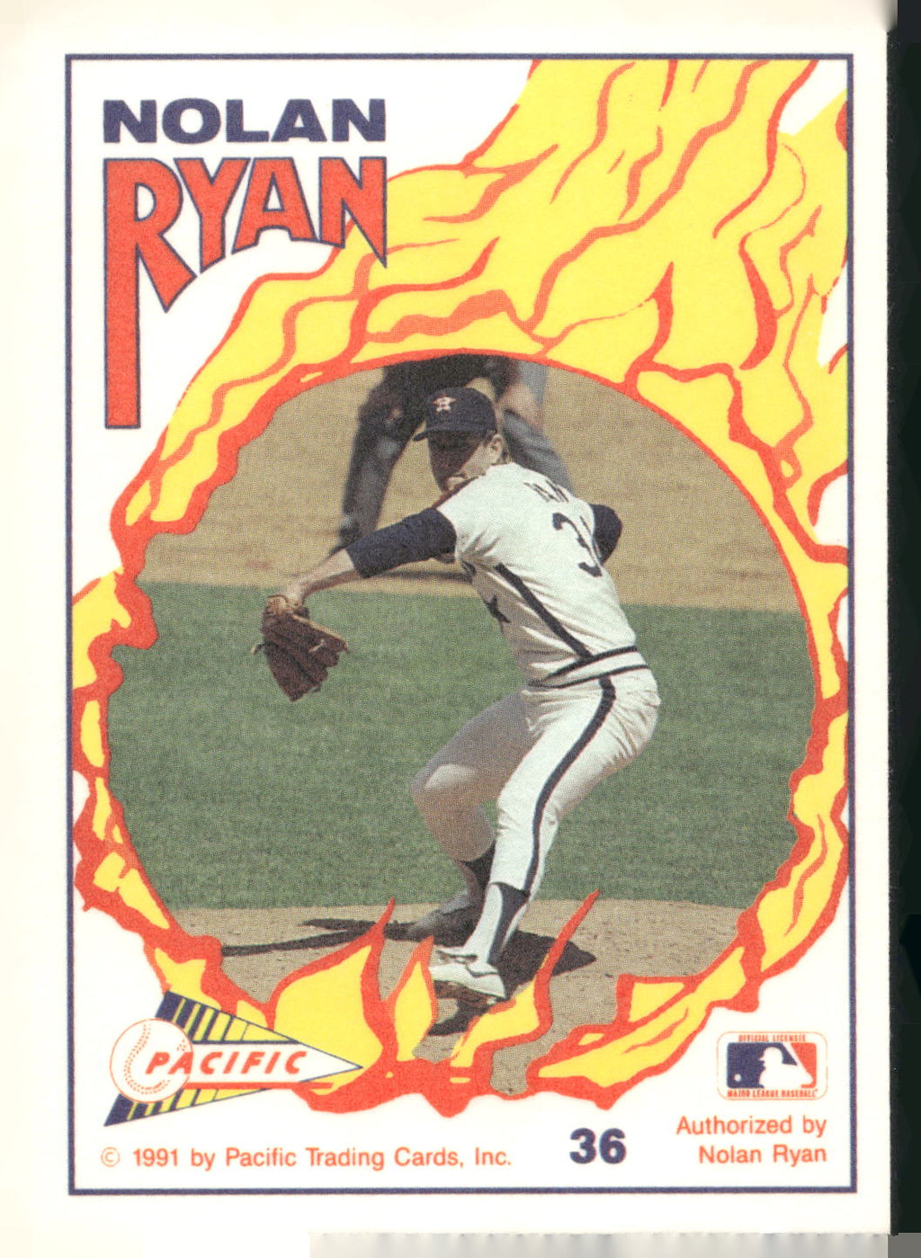 1991 Pacific Nolan Ryan Texas Express I #36 Nolan Ryan