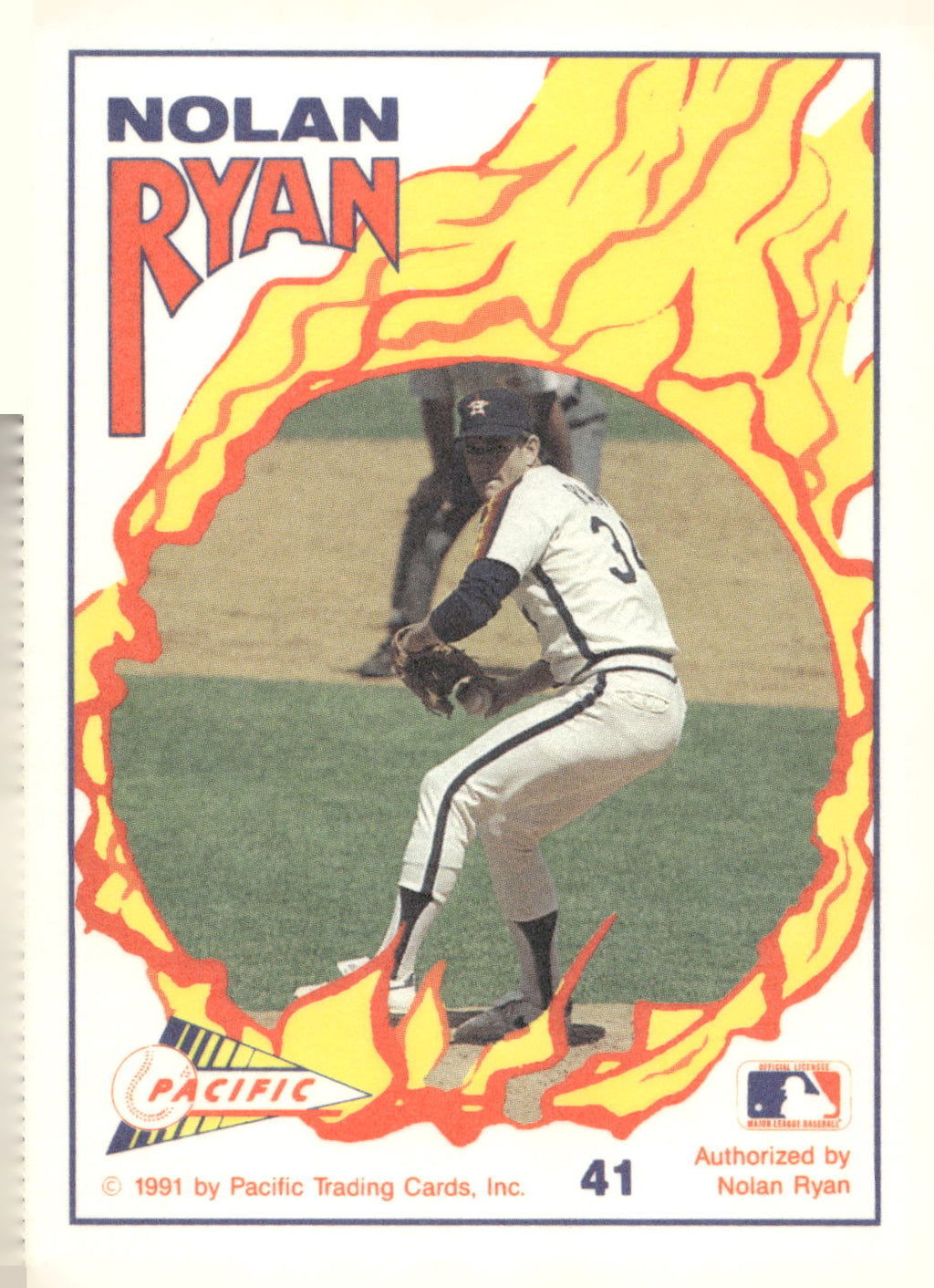 1991 Pacific Nolan Ryan Texas Express I #41 Nolan Ryan