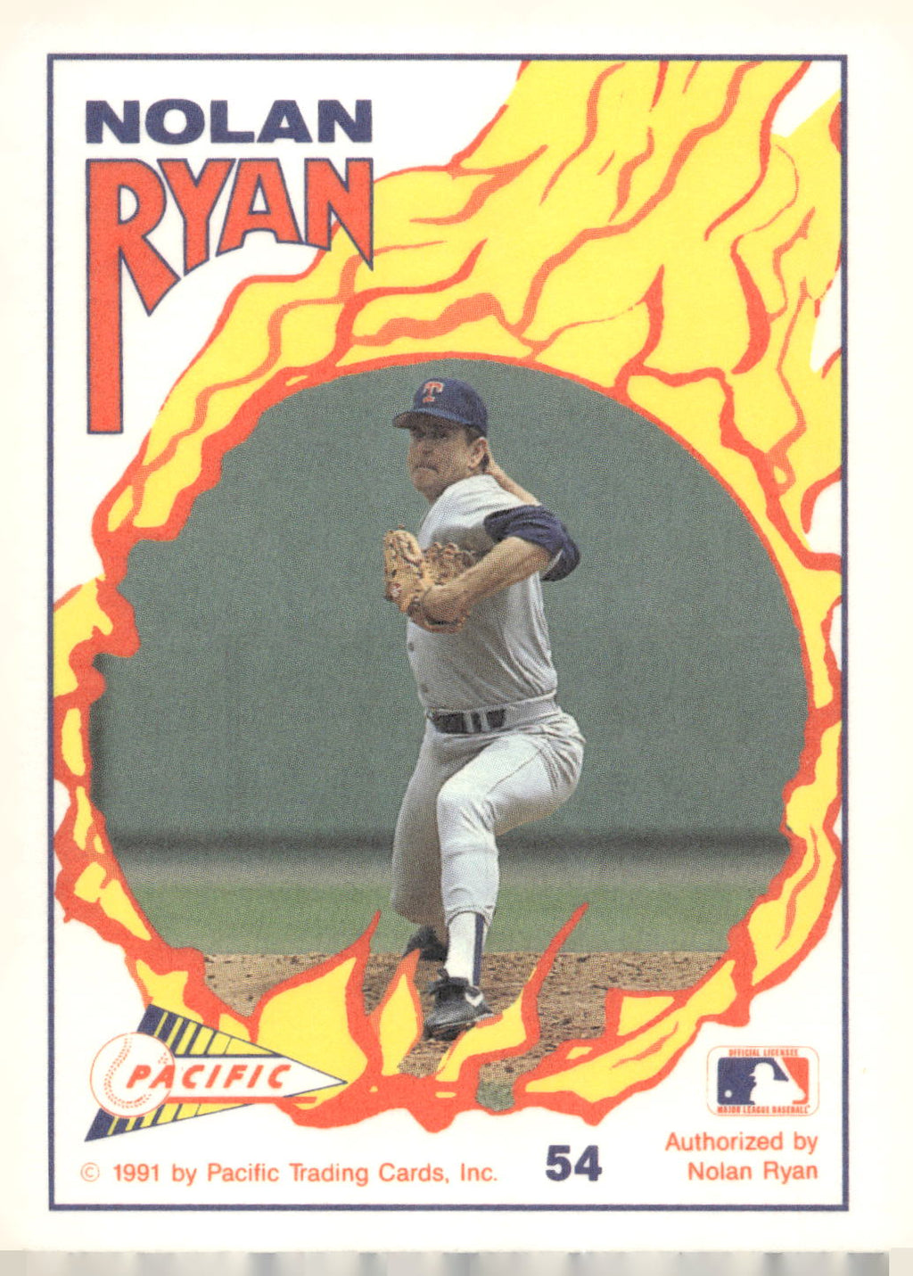 1991 Pacific Nolan Ryan Texas Express I #54 Nolan Ryan