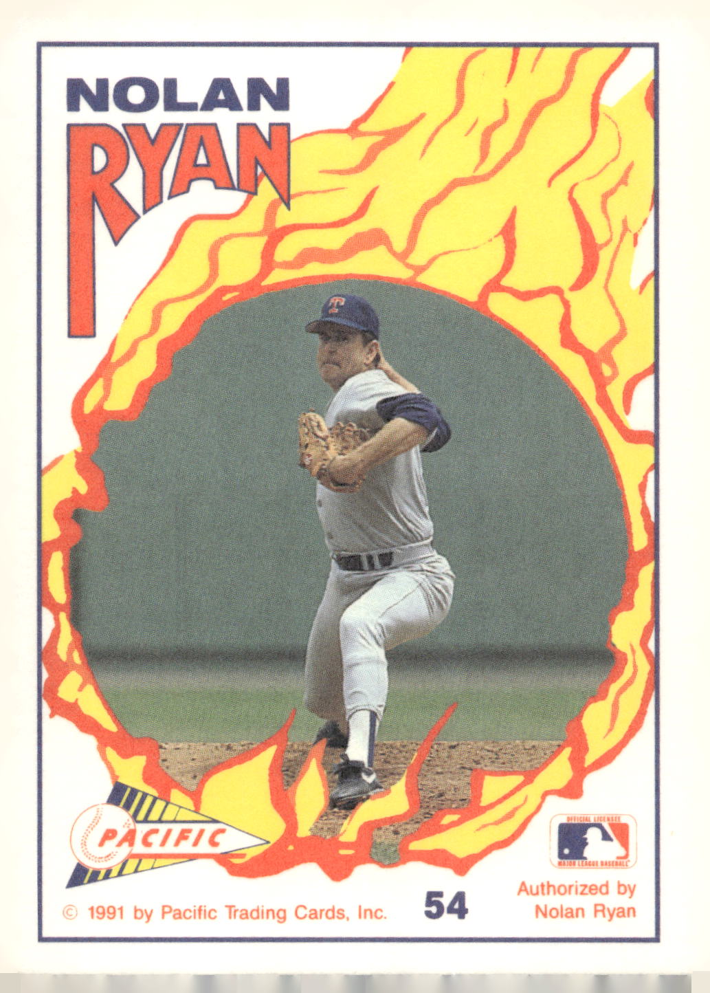 1991 Pacific Nolan Ryan Texas Express I #54 Nolan Ryan