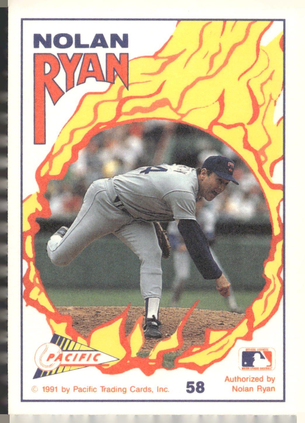 1991 Pacific Nolan Ryan Texas Express I #58 Nolan Ryan