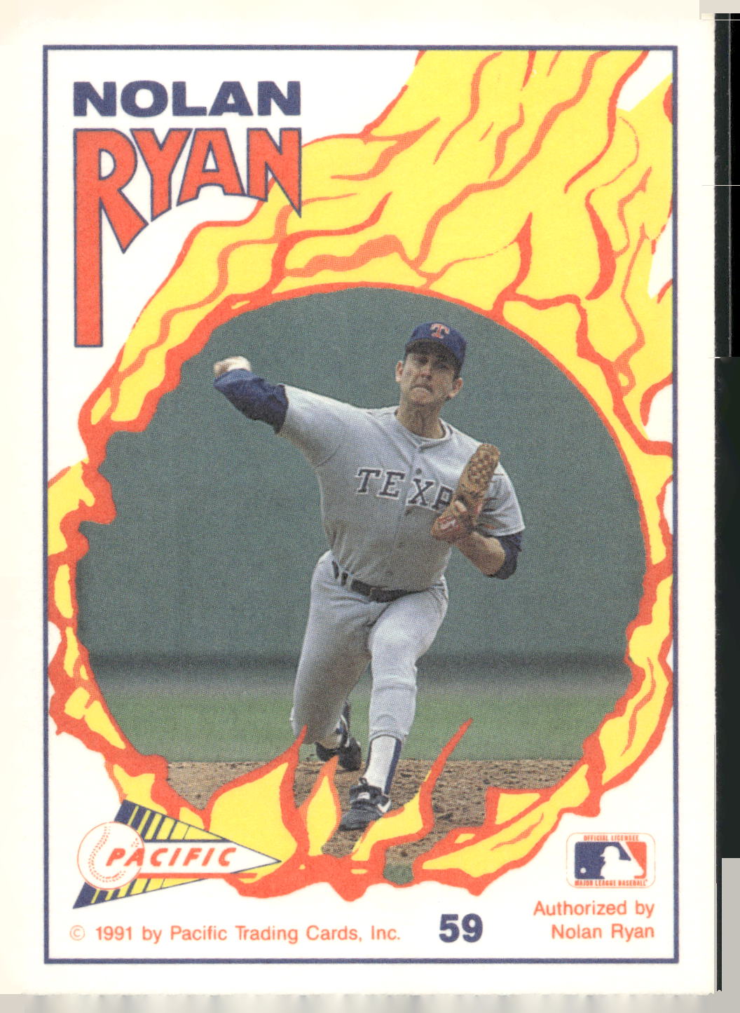 1991 Pacific Nolan Ryan Texas Express I #59 Nolan Ryan