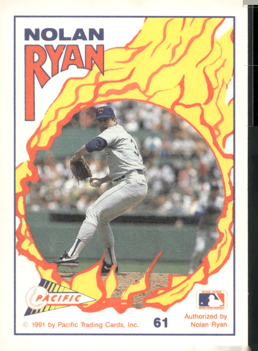 1991 Pacific Nolan Ryan Texas Express I #61 Nolan Ryan / Dan Smith