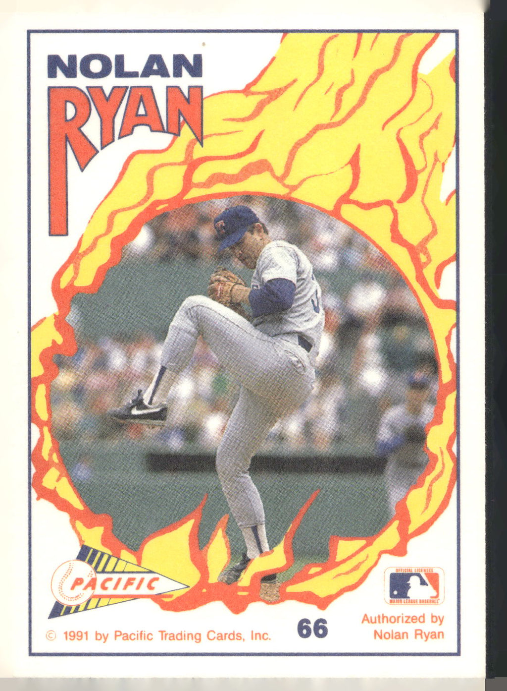 1991 Pacific Nolan Ryan Texas Express I #66 Nolan Ryan