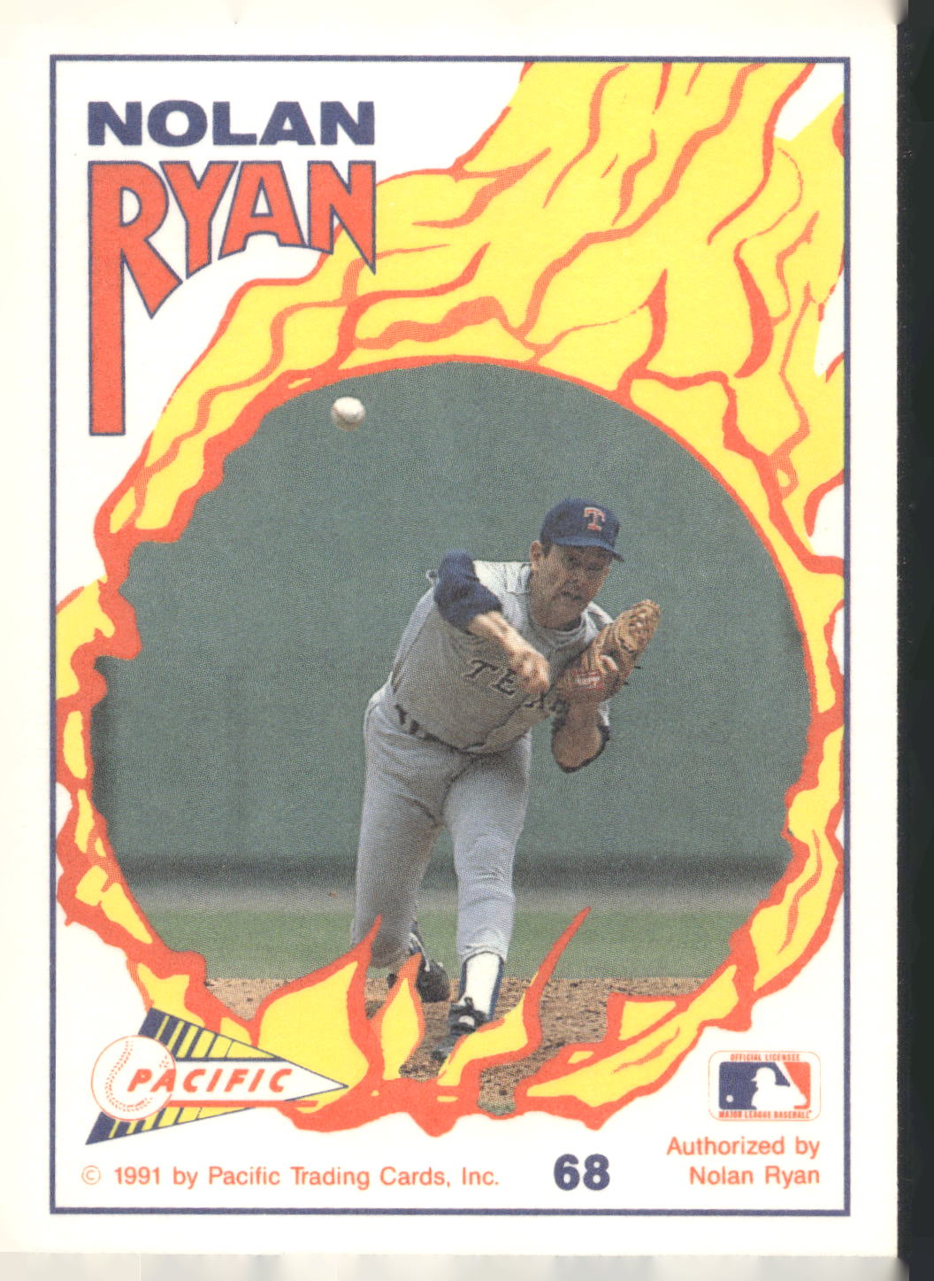 1991 Pacific Nolan Ryan Texas Express I #68  Brad Arnsberg / Geno Petralli