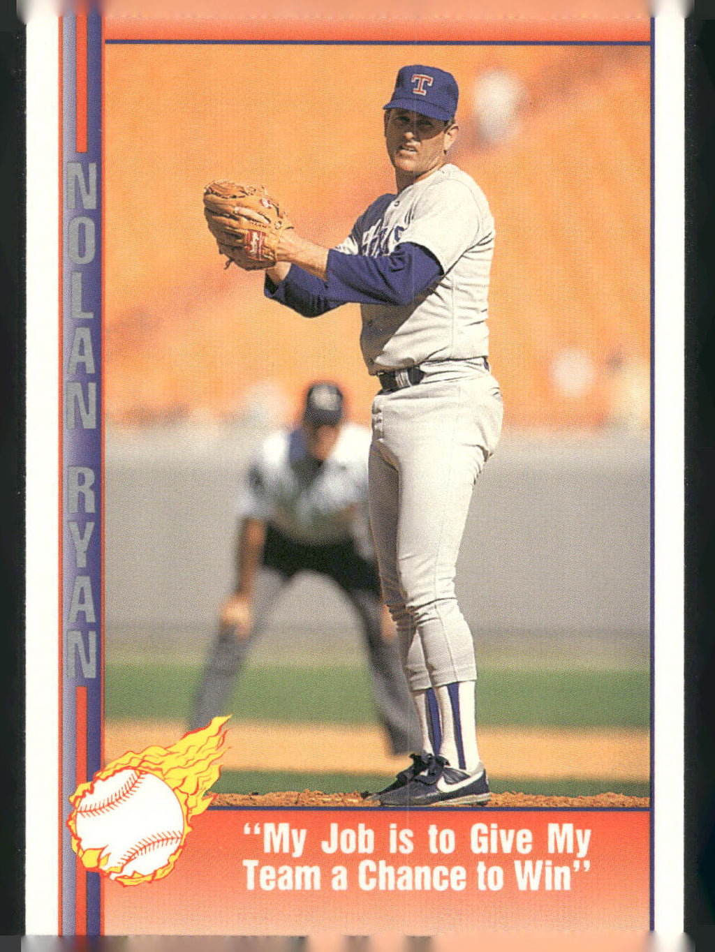 1991 Pacific Nolan Ryan Texas Express I #86 Nolan Ryan