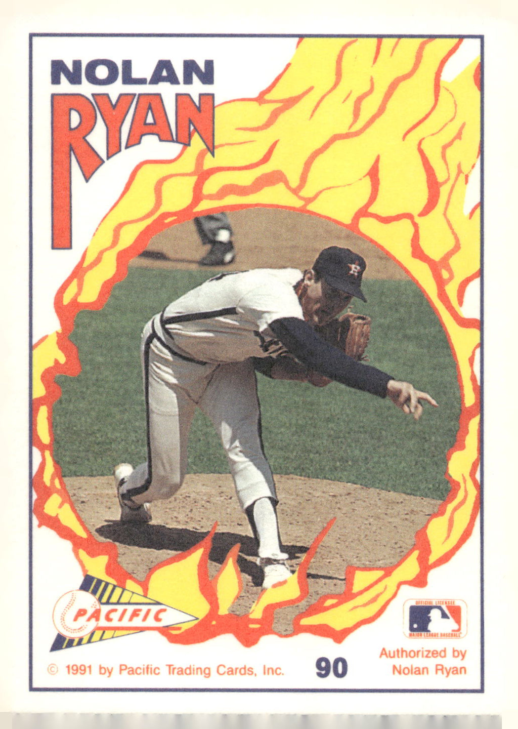1991 Pacific Nolan Ryan Texas Express I #90 Nolan Ryan