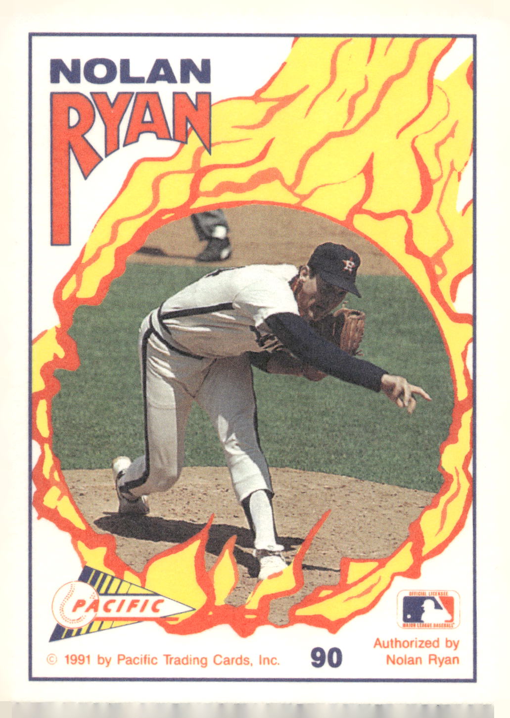 1991 Pacific Nolan Ryan Texas Express I #90 Nolan Ryan