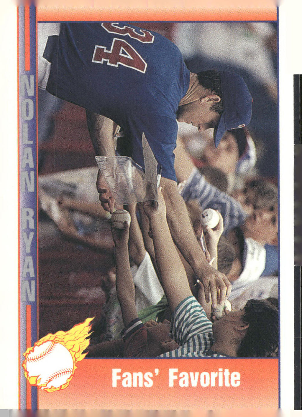 1991 Pacific Nolan Ryan Texas Express I #101 Nolan Ryan