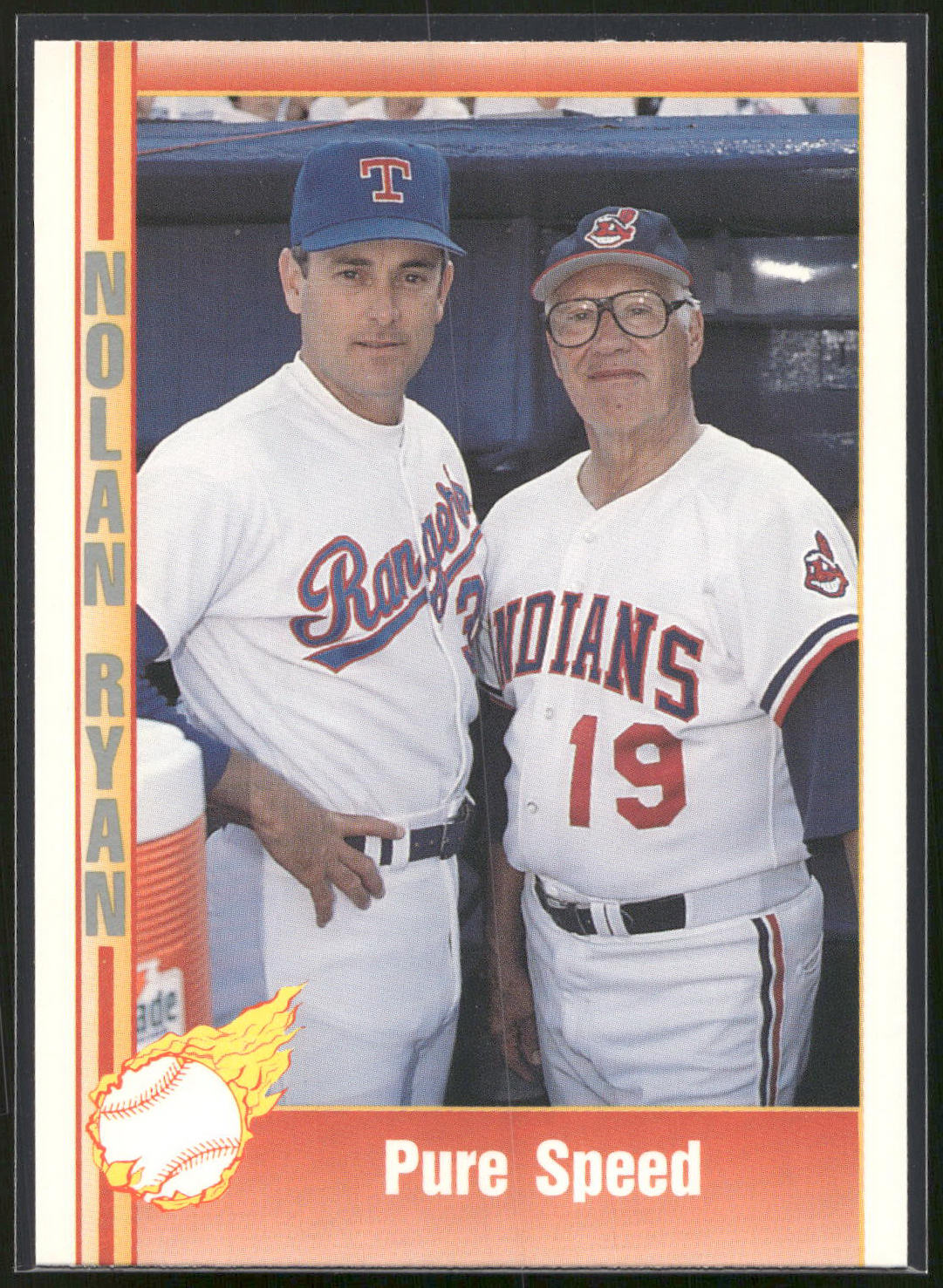 1992 Pacific Nolan Ryan Texas Express II #135 Nolan Ryan / Bob Feller