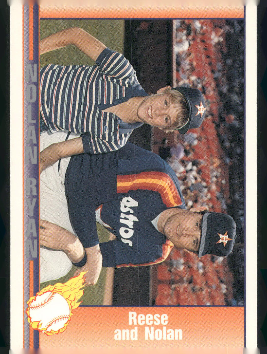 1992 Pacific Nolan Ryan Texas Express II #149 Reese Ryan / Nolan Ryan